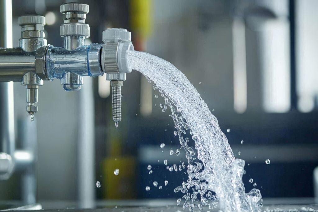 Wasserentkalkungsanlage sorgt für klares, weiches Wasser in der Hausinstallation